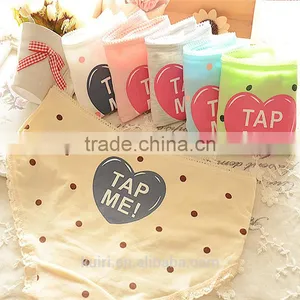 Teen Girls Cotton Colorful Underwear Women Lace Panties High Quality Cotton Underpants E16 thumbnail-4