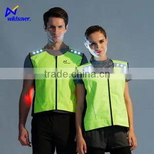Hi Vis LED Night Version Safety Vest for Journalist thumbnail-1