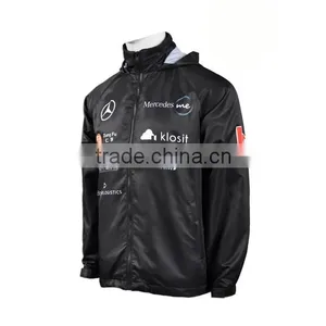 Waterproof Breathable Jacket Best Cotton Custom Satin Bomber Jacket thumbnail-2
