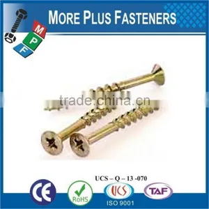 Made in Taiwan Pozi Drive Countersunk Six Lobe Chipboard Screw thumbnail-4