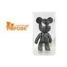 3-Inch Cute Bear Toys Acrylic Box Packing For Furniture Display thumbnail-1