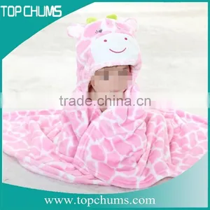 Top Quality Hot Sale Bathrobes for Kids With Print Animal Hooded From Gold Supplier thumbnail-2