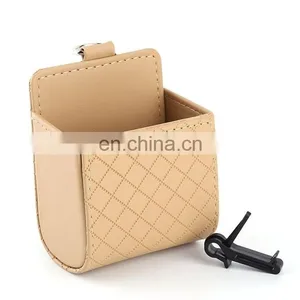 Car Seat PU Back Tidy Storage Coin Bag Case thumbnail-3
