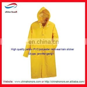 Long Rain Coat/PVC/POLY Rain Coat thumbnail-3