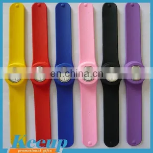Colourful Quartz Ss.com Silicone Slap Watch thumbnail-1