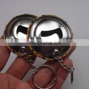China Supplier Customized Tin Bottle Opener Keychain thumbnail-2
