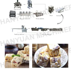 Factory Nougat Caramel Treats Production Line Nougat Caramel Treats Making Machine thumbnail-1