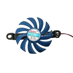 2500RPM Speed 12V DC Frameless Axial Flow Fan thumbnail-3