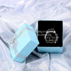 Rigid Square White Cardboard Gift Box With Lid Customized thumbnail-2