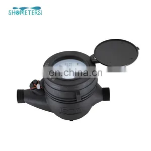 1/2'' Inch DN 15 mm Multijet Dry Dial Type Plastic Cold Water Meter thumbnail-3