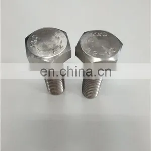 ANSI ASTM 316 SS304 HEX BOLT DIN933,m8x50 thumbnail-2