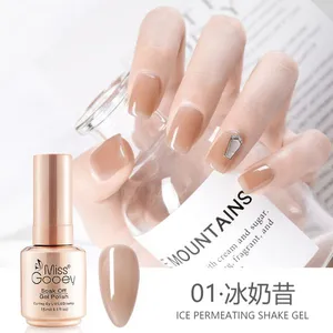 Soak Off Color Gel Monochrome Nail Gels With Twist Cap / Applicator thumbnail-2