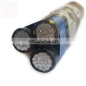 Underground Service Entrance Cable 600V Aluminum Alloy Conductor XLP Insulation Sunlight Resistant 2/0 AWG Size Price thumbnail-1