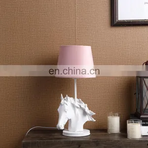 Unique Horse Statue Resin Animal Shape Custom Home Decor Table Lamps for Hotel Home thumbnail-1