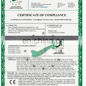 Chuanbai Instrument Horizontal Steel Rebar Tensile Strength Tester Price With 600kn/1000Kn thumbnail-3