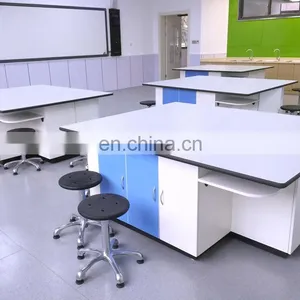 School Student Chemical Physics Table Bench Lab Furniture Work Bench thumbnail-1