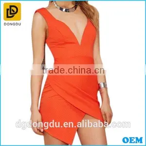 2016 Deep Backless Sexy Dress thumbnail-1