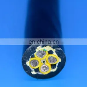 TSCGEWOU 4 Core Lifting Cable Tower Crane Cable for Hoist Passenger GJJ With Fiber Optic thumbnail-1