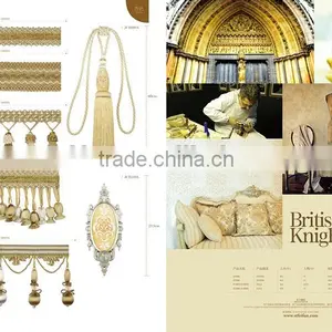 British Knights Templar---Apricot,curtain Tassel Fringe,wholesale Tassels,tassel and Fringe thumbnail-1