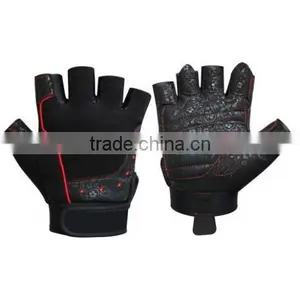 Weightlifting Fitness Training Fancy Genuine Leather Gloves - Men / Women thumbnail-1