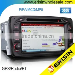 Erisin ES7063B 1 Din 7 Inch Bluetooth Car Radio GPS for Mercedes G-Class W463 thumbnail-1