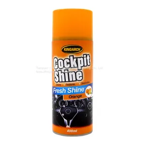 Lemon Scent Car Dashboard Polish Wax Cockpit Shine Spray Wax thumbnail-4