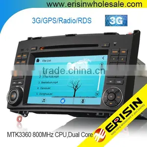 Erisin ES7682M 7" 2 Din Car Multimedia With GPS for Mercedes W169 thumbnail-1