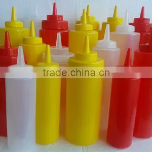 8OZ Food Grade Plastic Squeeze Sauce Bottle thumbnail-6