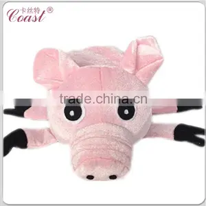 Funny Cute Pink Animal Pig Shaped Hats thumbnail-4