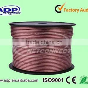 New 25m Speaker Cable 2x4mm2 CCA Copper BoxingCable Audio Cable Transparent thumbnail-1