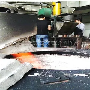 The Manufacturer Directly Supplies ， 5T Small Gas Crucible Furnace and Waste Aluminum Melting Furnace thumbnail-4