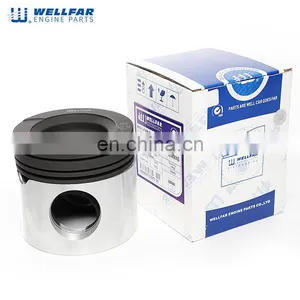 Diesel Engine Steel Piston for Cummins ISC 4089944/4941395(TOP)/3966721(SKIRT) thumbnail-4