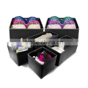 Foldable Storage Drawer Box for Underwear and Other Sundries thumbnail-1