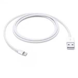 Original Foxconn White USB to Lightning Cable Mfi Certified 8pin Charging Cable for IPhone 7/8/Plus thumbnail-1
