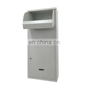 Product Factory Large Metal Apartment Waterproof Free Standing Standing Box With Security Lock Door Drop Box thumbnail-1