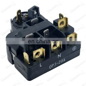 QP3-20A Starter B54-125 Midea Royalstar Wanbao Refrigerator Compressor PTC Overload Protector Relay thumbnail-1