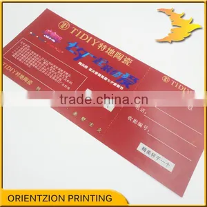 Match Tickets, Variable Data, QR Code Ticket, Numbering Printing, Anti-counterfeiting Tickets, Serial Number Printing thumbnail-1