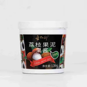 Litchi Puree Jam 1.36kg Fruit Puree for Drinks Beverage thumbnail-1