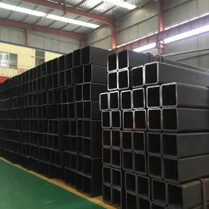 ERW Hollow Square Metal Tubing Welded 436 /Q355B Square And Rectangular Steel Pipe thumbnail-3