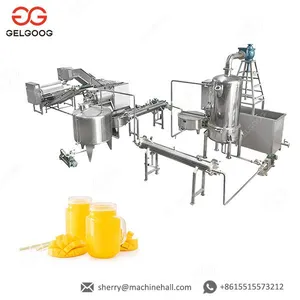 Automatic Mango/Pineapple Juice Machine Mango Pulp Production Processing Line thumbnail-5
