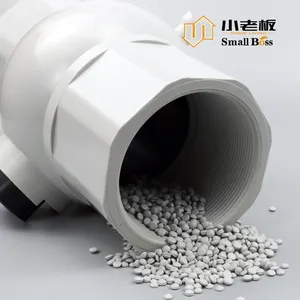 China Manufacturers Clear Virgin Rigid Polyvinyl Chloride Pvc Compound Pellets Granules Factory thumbnail-6