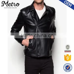 2017 Bulk Biker Jackets for Men Faux Leather Jackets thumbnail-1