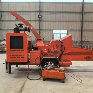 Banana Trees Chopping Shredder Machine Palm Tree Crusher Tree Branch Wood Chipper Machine for Sale thumbnail-2