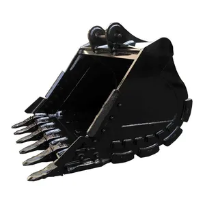 Facotry Supply High Quality Excavator Rock Bucket for Volvo EC210 EC220 Machine 1.0CBM Rock Digging Buckets thumbnail-1