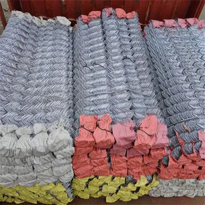 Playground Safety Chain Link Fence Garden Chain Link Fencing Steel Wire Link Fence thumbnail-2