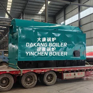 Dakang Chain Grate Coal Fired Steam Boiler Stable Output Horizontal Industrial Steam Boiler thumbnail-5
