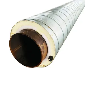 Sliding Steel Jacket Direct Buried Steam Insulated Pipe thumbnail-2