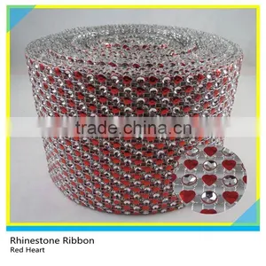 2mm/3mm/4mm Pink Flower Crystal Wrap Mesh Net Flatback Loose thumbnail-4