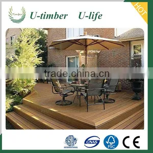 Hot Sale Rich Solid WPC Decking for Garden Use thumbnail-5