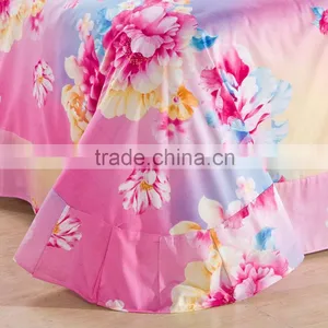 New Design Beautiful Color Cotton Comfortable and Soft 4 Pcs Bedding Set thumbnail-3